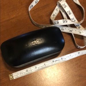 Coach sunglasses case - black